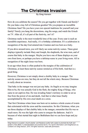 Articles